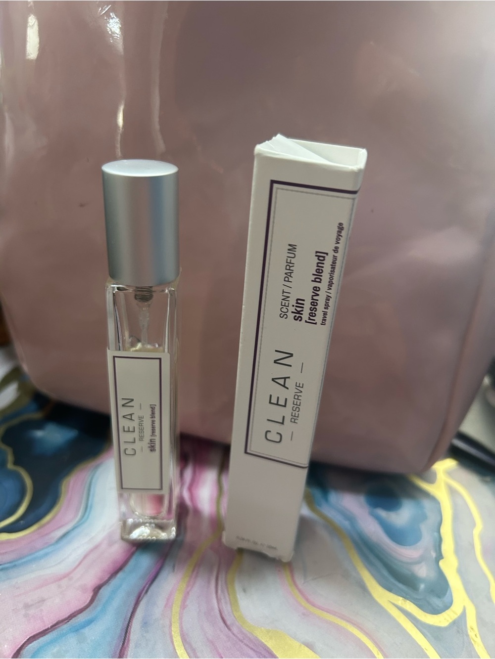 Fragrance bottle and box